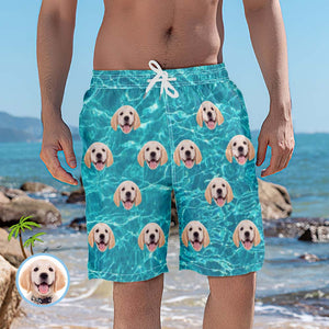 Short De Plage Personnalisé, Maillot De Bain Personnalisé, Short De Planche De Surf À Séchage Rapide Pour L'été - mademinefr