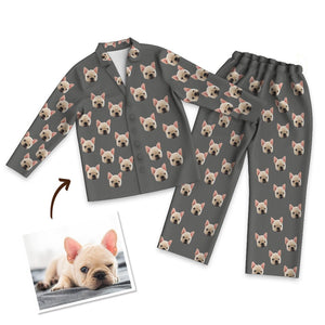 Pyjama Personnalisé Couleur Animal De Compagnie (cadeau Fête Des Mères) - mademinefr