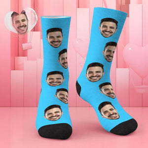 Chaussettes Personnalisées Avec Photos, Cadeau De Saint-valentin - mademinefr