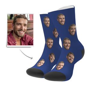 Chaussettes Personnalisées Avec Photos, Cadeau De Saint-valentin - mademinefr