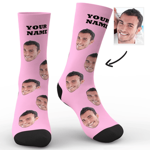 Chaussettes Personnalisées Pour Les Amoureux Des Chats Avec Votre Texte - mademinefr