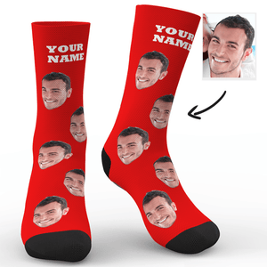 Chaussettes Personnalisées Pour Les Amoureux Des Chats Avec Votre Texte - mademinefr