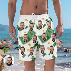 Photo De Tête Personnalisée Obtenez Des Maillots De Plage Pour Hommes Riches - mademinefr