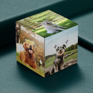 Photo Personnalisée Rubik's Cube Six Photos Cadeaux Pour La Famille - mademinefr