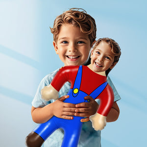 Ballon Minime Gonflable Personnalisé Avec Visage, Mini-ballon-me Personnalisé Pour Super Lui/enfants Pour Anniversaire - mademinefr