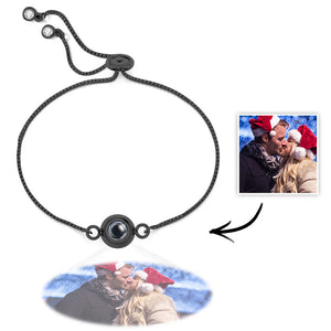 Bracelet De Projection Photo Bracelet Réglable Personnalisé Cadeau Doux Et Cool Pour Maman Meilleur Cadeau De Fête Des Mères - mademinefr