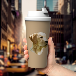 Tasse à café personnalisée pour animaux de compagnie / tasse pour voiture - multiCouleure en option