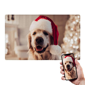 Tapis de bain personnalisé photo de chien paillasson-créez votre paillasson