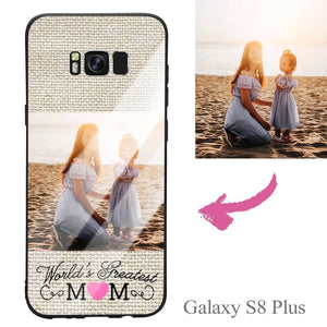 Maman Photos Coque Personnalisée Samsung Galaxy S8