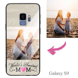 Photos avec Collage Personnalisé pour Samsung Galaxy S9 - Maman